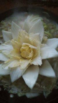 家常菜莲花白菜做法图解9)