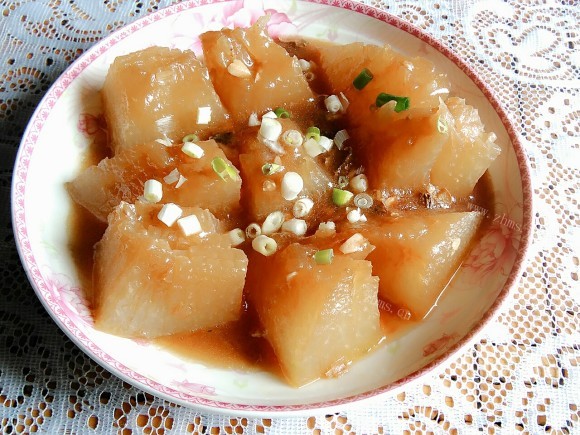 好吃的红烧冬瓜