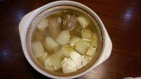 美味的羊棒骨汤做法图解3)