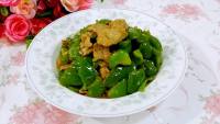 家常菜青椒炒肉片