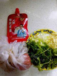 美味的孜然鱿鱼做法图解1)