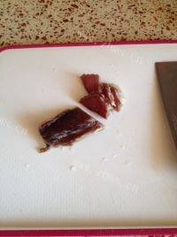 秘制腊咸肉鱼丸粥做法图解1)