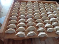 美味的韭菜鸡蛋饺子做法图解15)