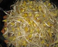 「DIY美食」黄豆芽炒肉做法图解5)