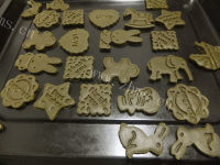 自制抹茶饼干做法图解8)