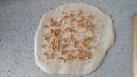 自制海苔肉松面包做法图解6)
