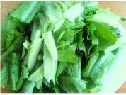 蒜香油麦菜做法图解2)