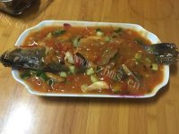 美味的茄汁烧鱼做法图解5)