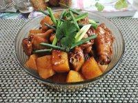 土豆焖鸡