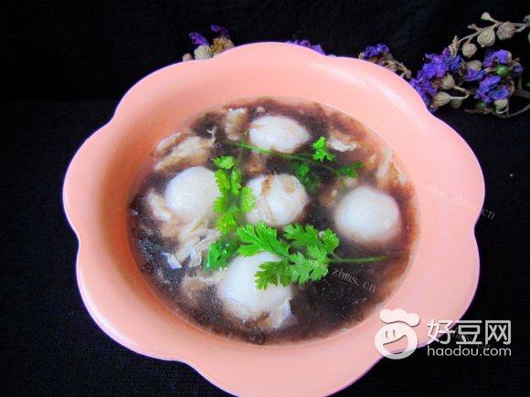 紫菜丸子汤