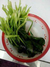 零厨艺版菠菜鸡蛋汤做法图解1)