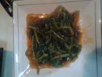 家常菜凉拌茼蒿