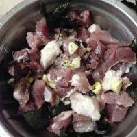紫菜肉丸子做法图解1)