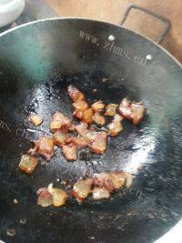 家常菜笋干炒腊肉做法图解6)