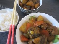 家常菜咖喱土豆鸡块