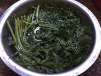 家常菜清炒皇帝菜做法图解1)