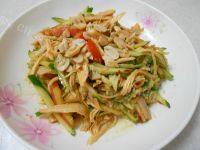 绿色食物之凉拌鸡丝