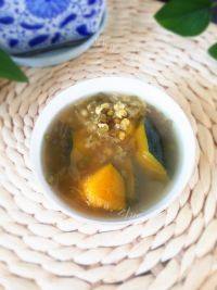 养颜的南瓜绿豆汤