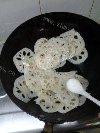 自制清炒藕片做法图解6)