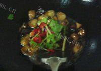 家常菜炒双菇