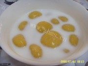 美味的椰汁黄金汤圆