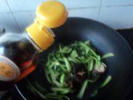 独特的香菇油菜