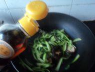 独特的香菇油菜