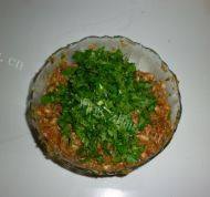 自己做的香菜水饺做法图解6)
