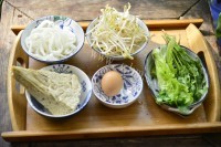 美味的素炒河粉做法图解1)
