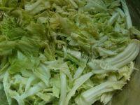 家常菜白菜炒豆干做法图解2)