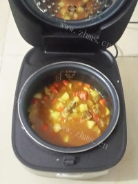美味的咖喱牛肉饭做法图解5)