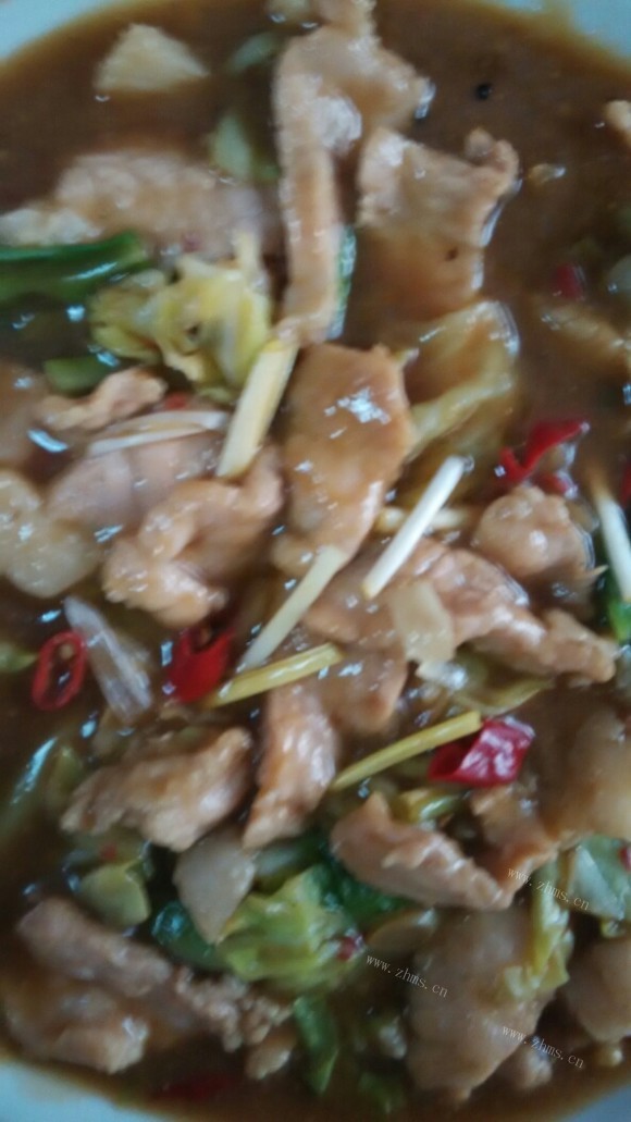 香喷喷的水煮肉片