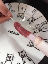 特色美食台湾脆皮肠做法图解9)