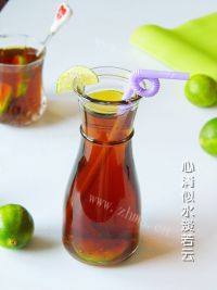 美味的柠檬冰红茶做法图解6)