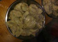 自己做的素饺子