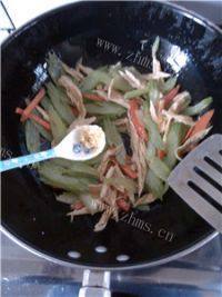 家常西芹炒腐竹