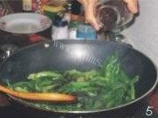 好吃的豆豉油麦菜做法图解5)
