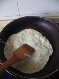 自己做的烙单饼做法图解5)