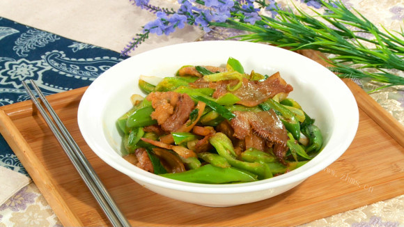 色香味俱全的辣椒炒肉