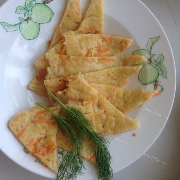 香飘十里的胡萝卜鸡蛋饼