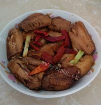 美味的微波烤鸡翅做法图解4)