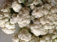 家常菜有机花菜炒肉片做法图解1)