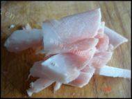 家常菜肉炒豇豆角做法图解1)