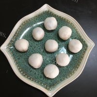 透明的奶香紫薯水晶汤圆做法图解12)