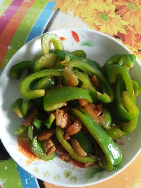 可口的辣椒炒肉