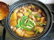 家常菜白萝卜焖肉