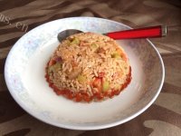 美味的炒米饭