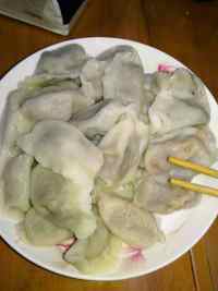 猪肉白菜水饺做法图解7)