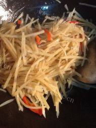 「健康美食」酸辣土豆丝做法图解9)