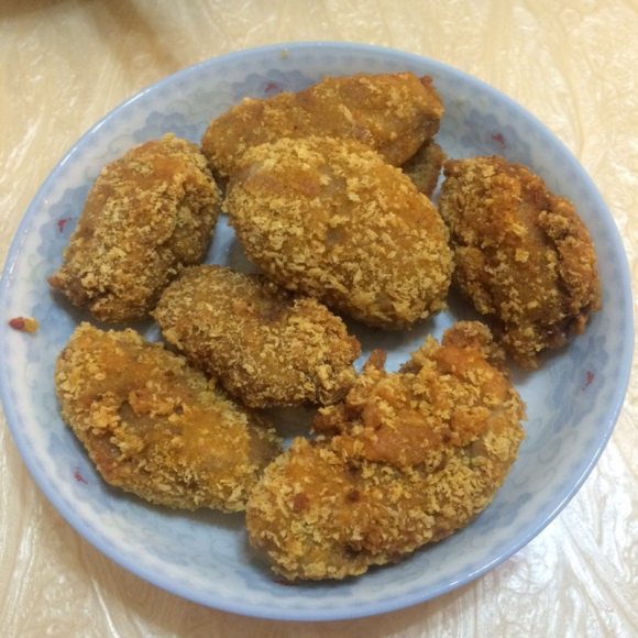 诱人的炸鸡翅